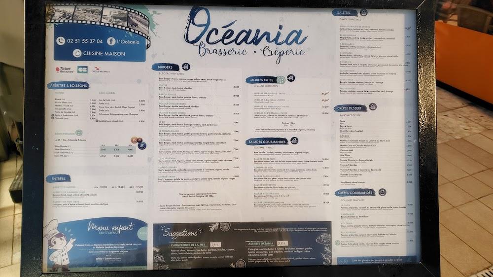 Océania - Menu Image 1