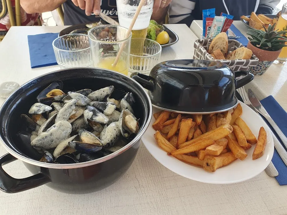 Moules Sauce Au Roquefort